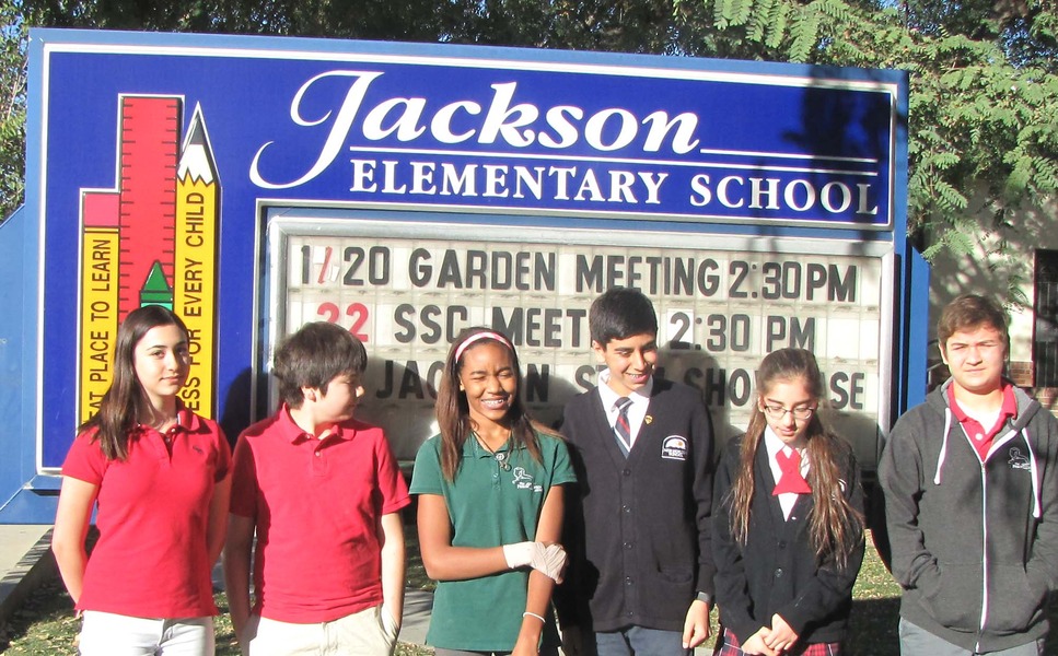Altadena Point Archives » Jackson Elementary Receives Art from