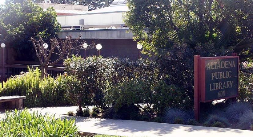 Altadena Library District Announces Temporary Closure; Curbside Services Return January 6
