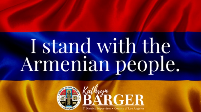 L.A. County Board of Supervisors Call for Release of Armenian Hostages Held Captive by Azerbaijan